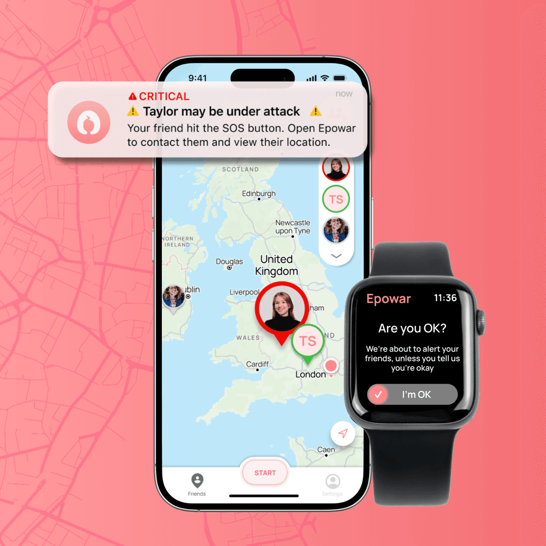 Cover Image for Introducing Epowar – The pink women’s safety app making waves in the personal safety sector